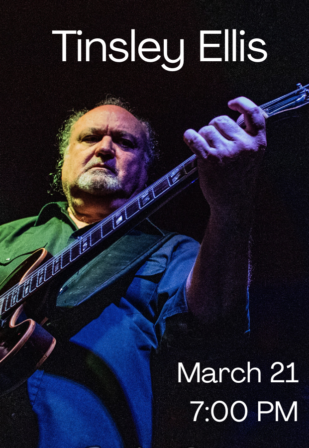 Tinsley Ellis: Blues Rock LEGEND — Saturday, March 21, 2026 at 7pm — #LiveAtTheLyric!